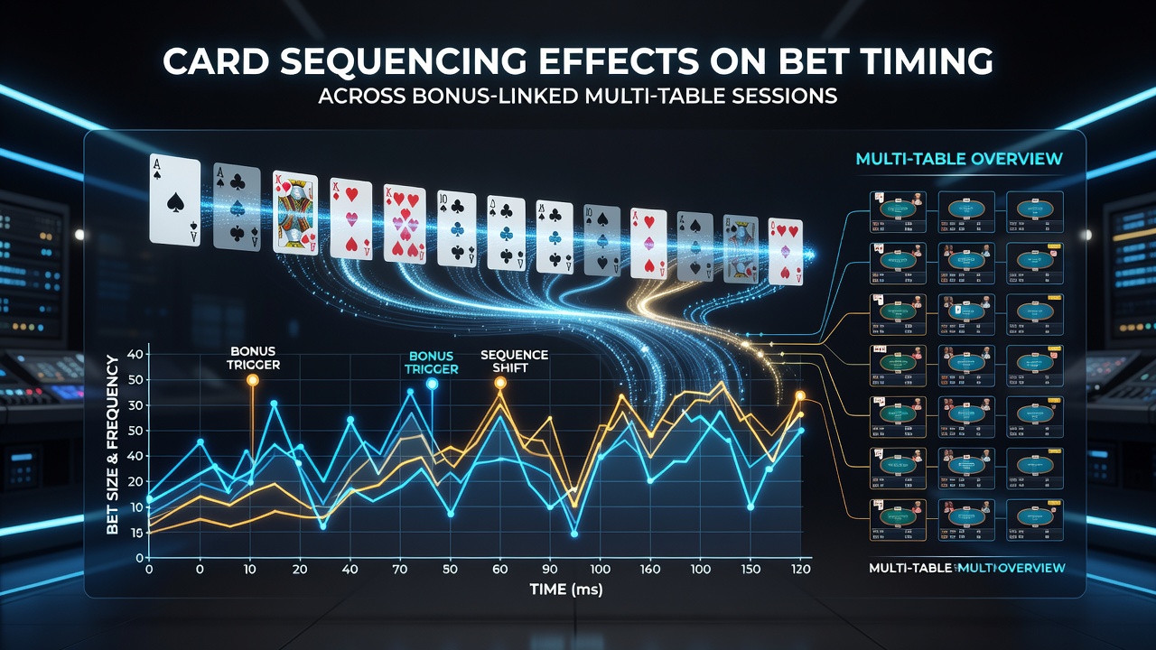 Multi-Table-Setup mit Bonus-Tracking und Karten-Sequenz-Analyse