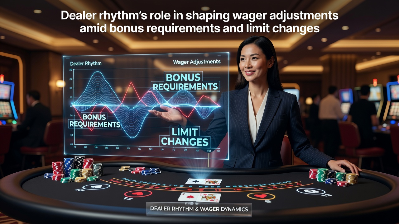 Dealer-Rhythmus und Einsatzanpassungen im Live-Baccarat mit Bonusbedingungen